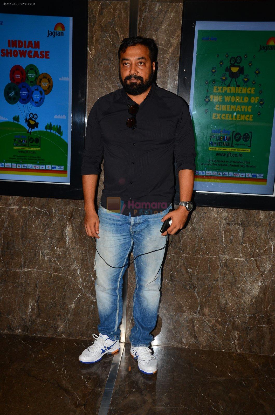 Anurag Kashyap snapped at Jagran on 27th Sept 2016