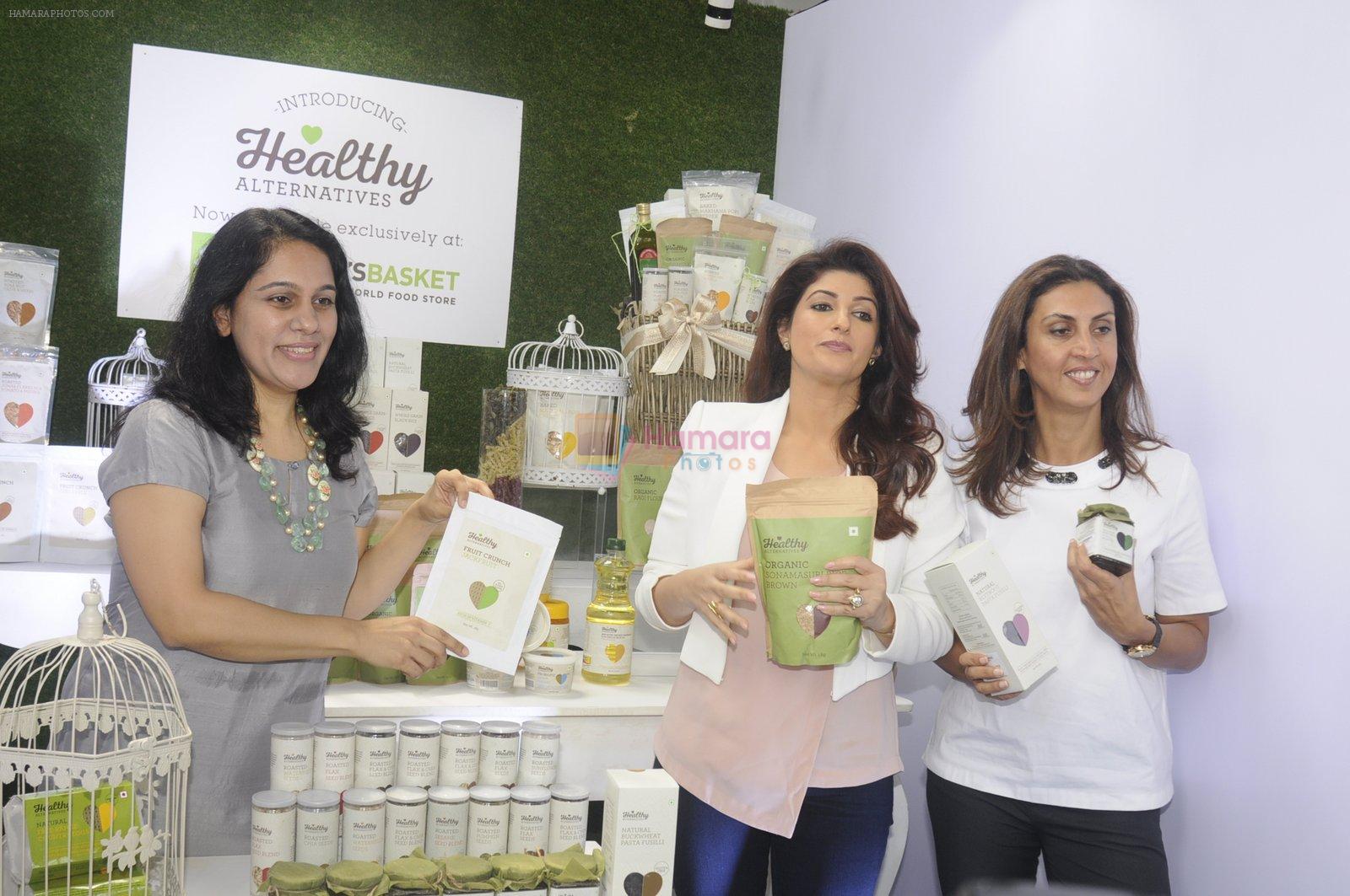 Twinkle Khanna during the launch of Godrej Nature's Basket Healthy Alternatives products in Mumbai on 27th Sept 2016