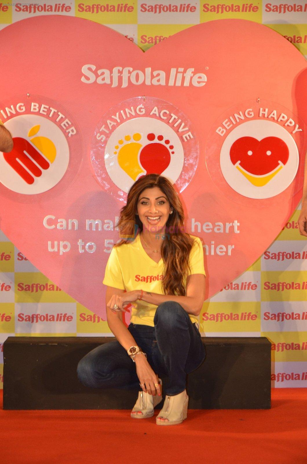 Shilpa Shetty during the World Heart Day program organized by Saffola Life in Mumbai on 28th Sept 2016