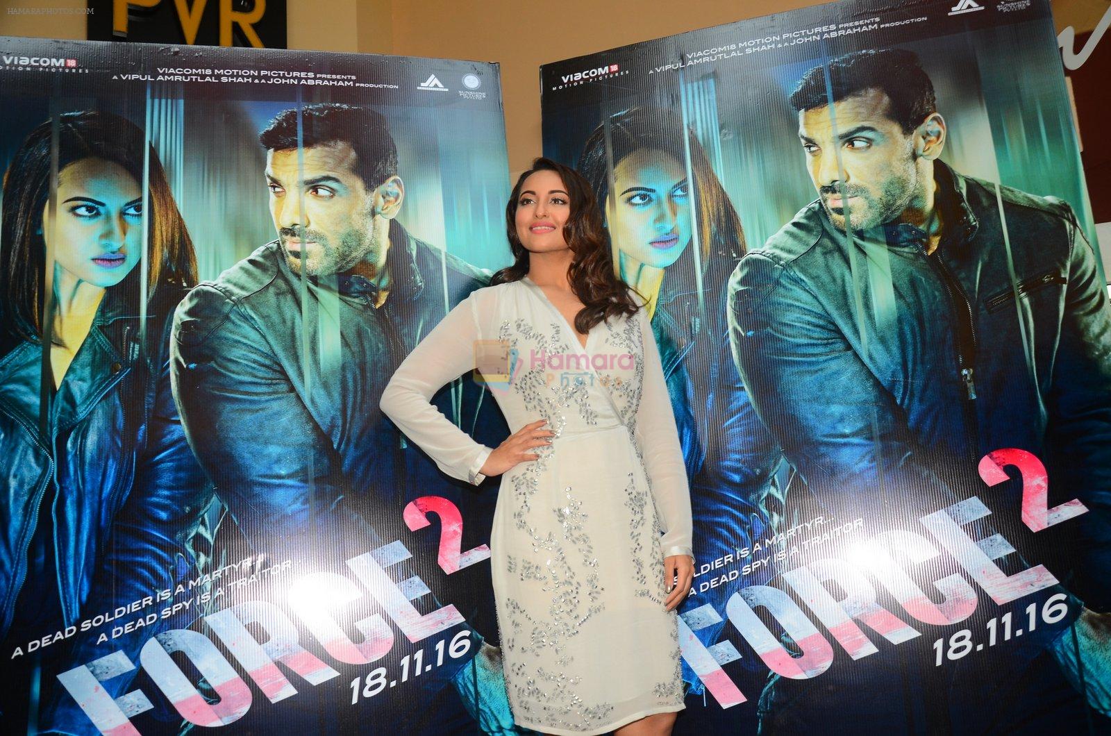 Sonakshi Sinha at Force 2 trailer launch in Mumbai on 29th Sept 2016