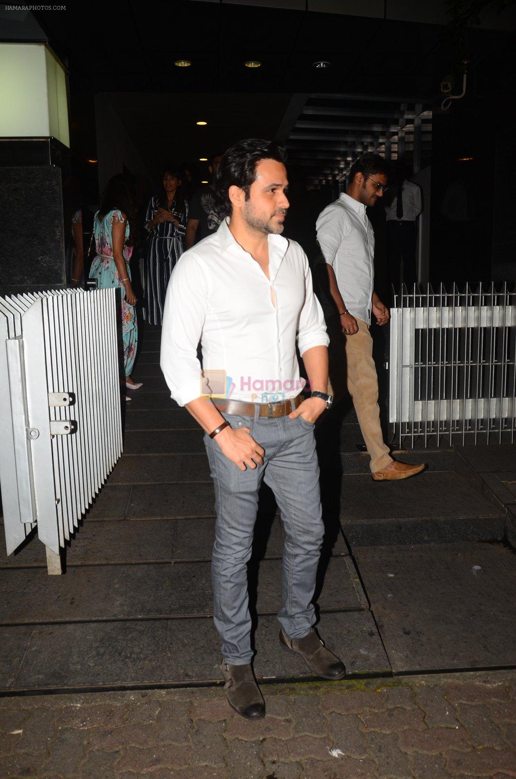 Emraan Hashmi snapped post dinner on 30th Sept 2016