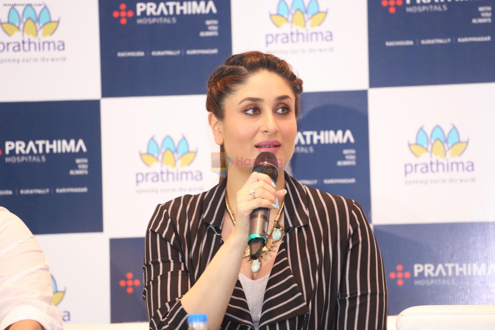 kareena kapoor at prathima hospitals brand ambassador on 1st Oct 2016