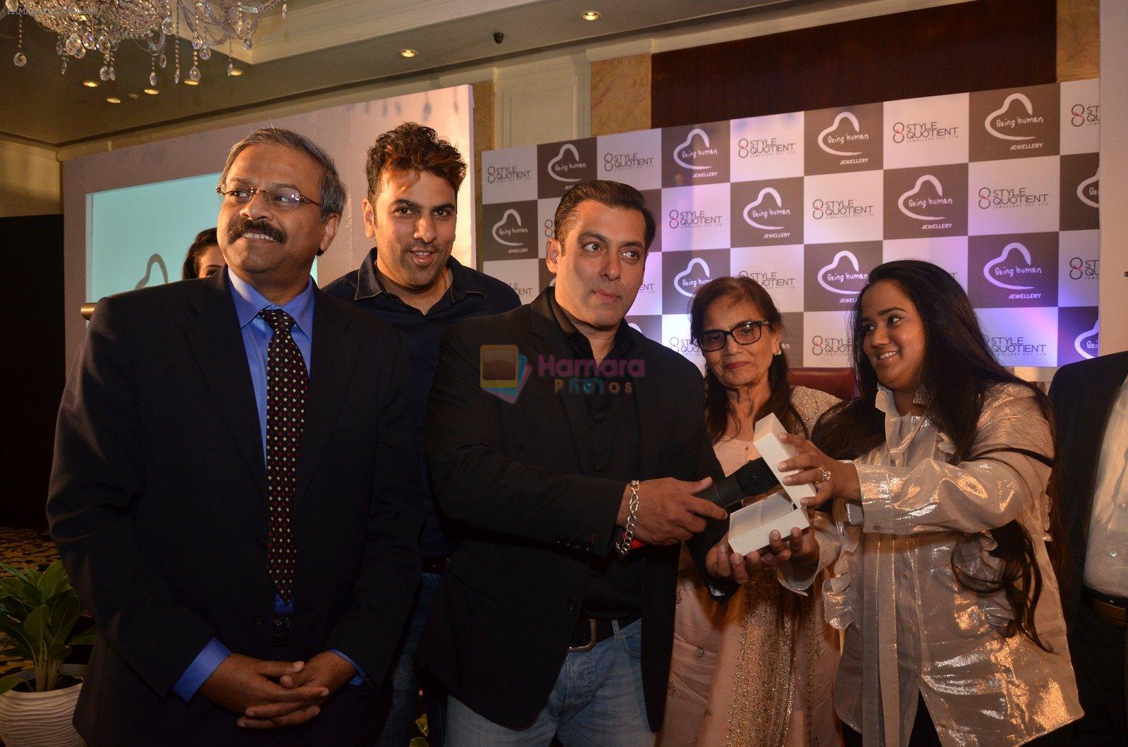 Salman Khan, Arpita Khan at Being Human jewellery launch on 30th Sept 2016