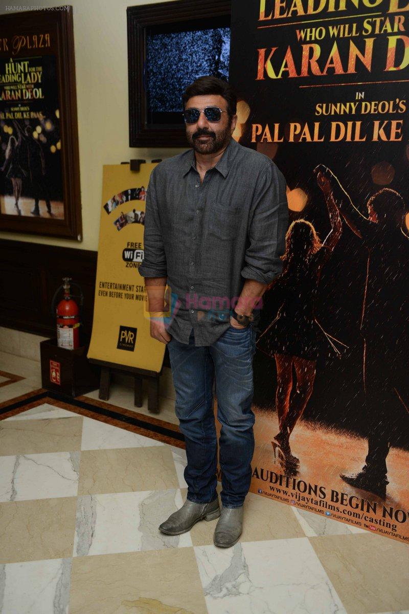 Sunny Deol during the press conference hunt for his son's debut film at PVR Plaza in New delhi on 1st Oct 2016