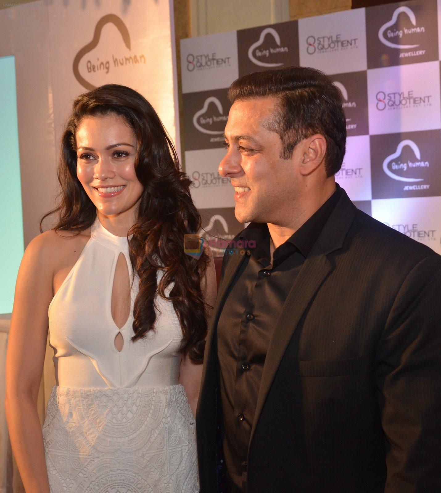 Waluscha, Salman at Being Human jewellery launch on 30th Sept 2016