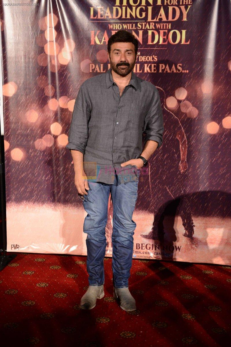 Sunny Deol during the press conference hunt for his son's debut film at PVR Plaza in New delhi on 1st Oct 2016