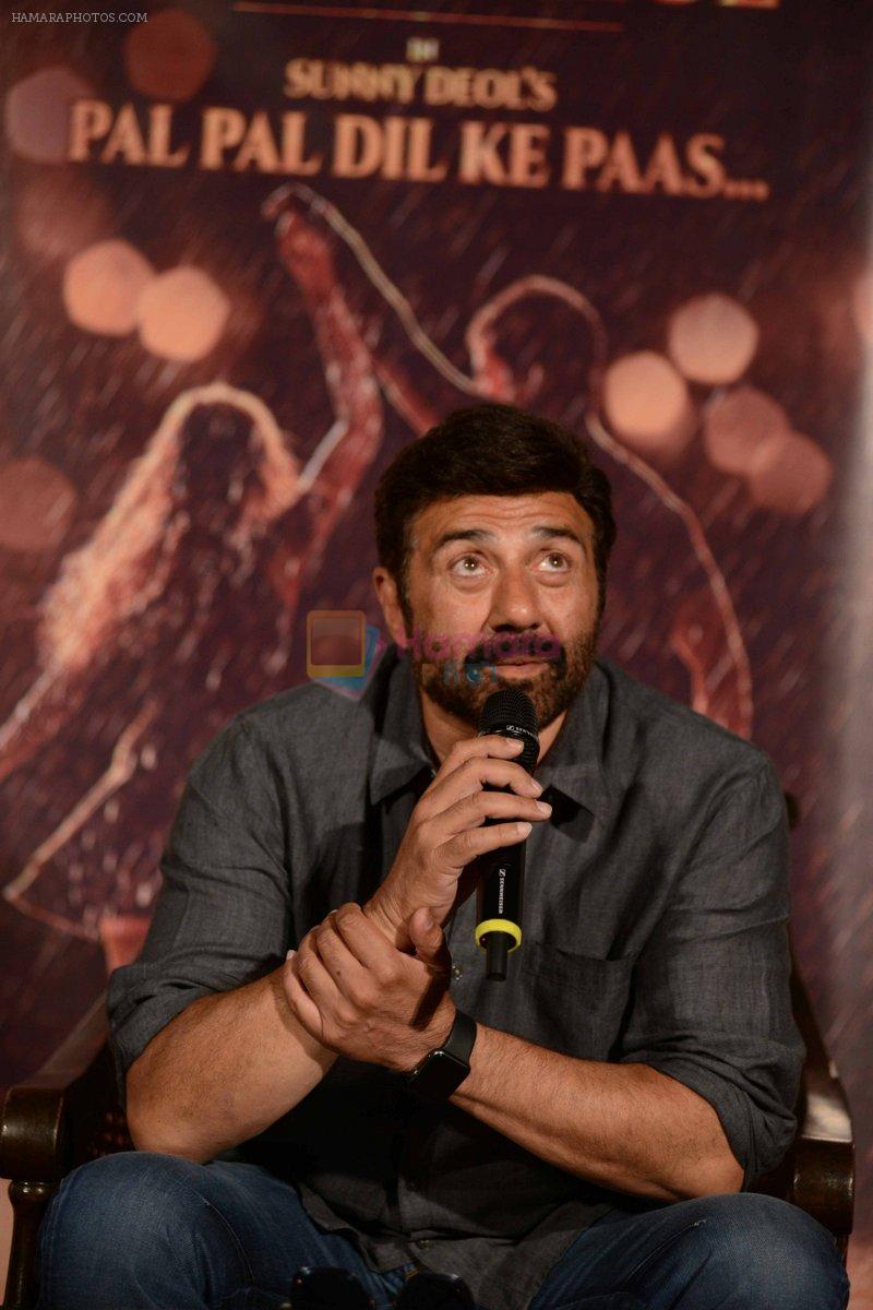 Sunny Deol during the press conference hunt for his son's debut film at PVR Plaza in New delhi on 1st Oct 2016