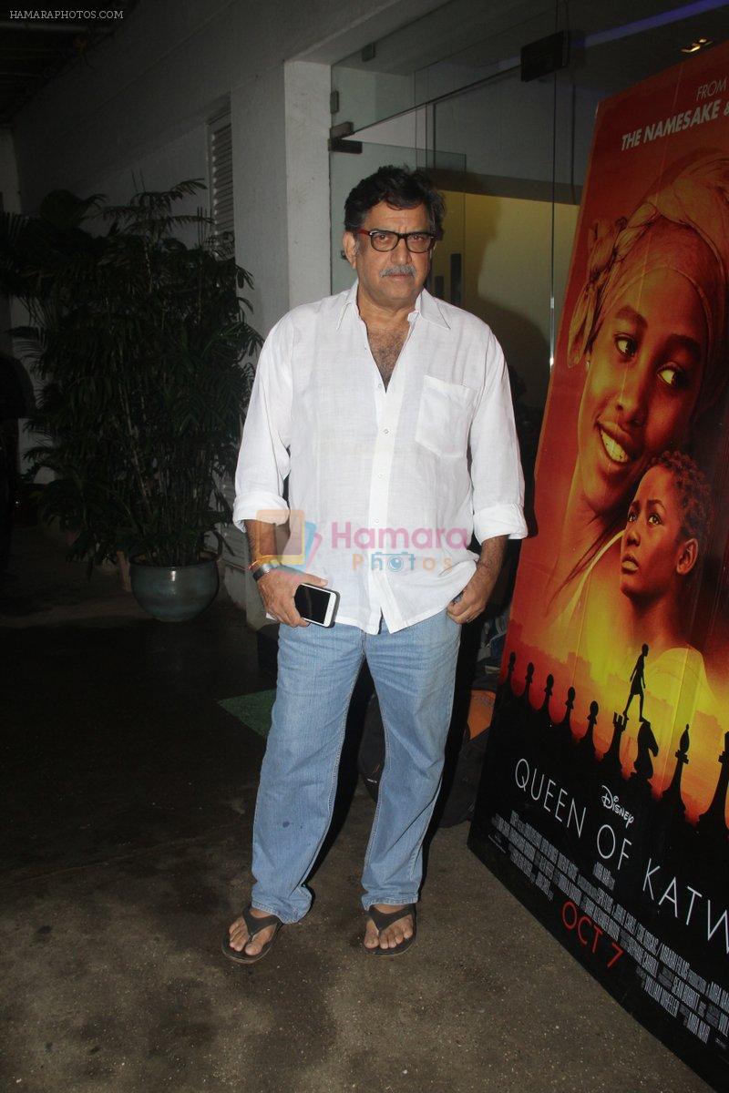 Baba Azmi at the Screening of Queen of Katwe in Sunny Super Sound on 4th Oct 2016