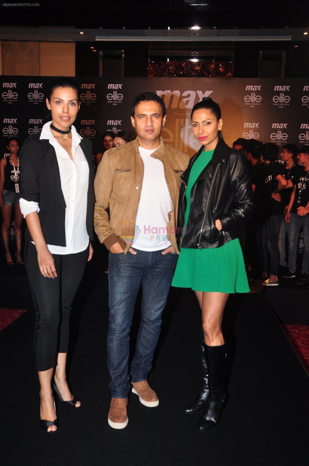 Deepti Gujral, Marc Robinson, Candice Pinto at Max elite auditions in Mumbai on 3rd Oct 2016