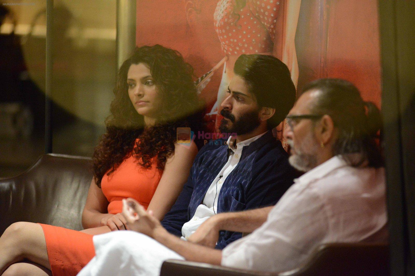 Harshvardhan Kapoor, Saiyami Kher at Mirzya press meet in Delhi on 3rd Oct 2016