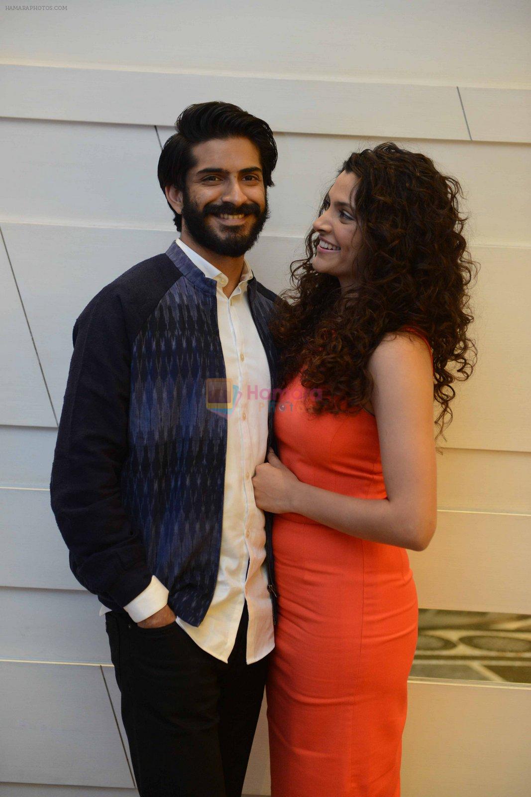 Harshvardhan Kapoor, Saiyami Kher at Mirzya press meet in Delhi on 3rd Oct 2016