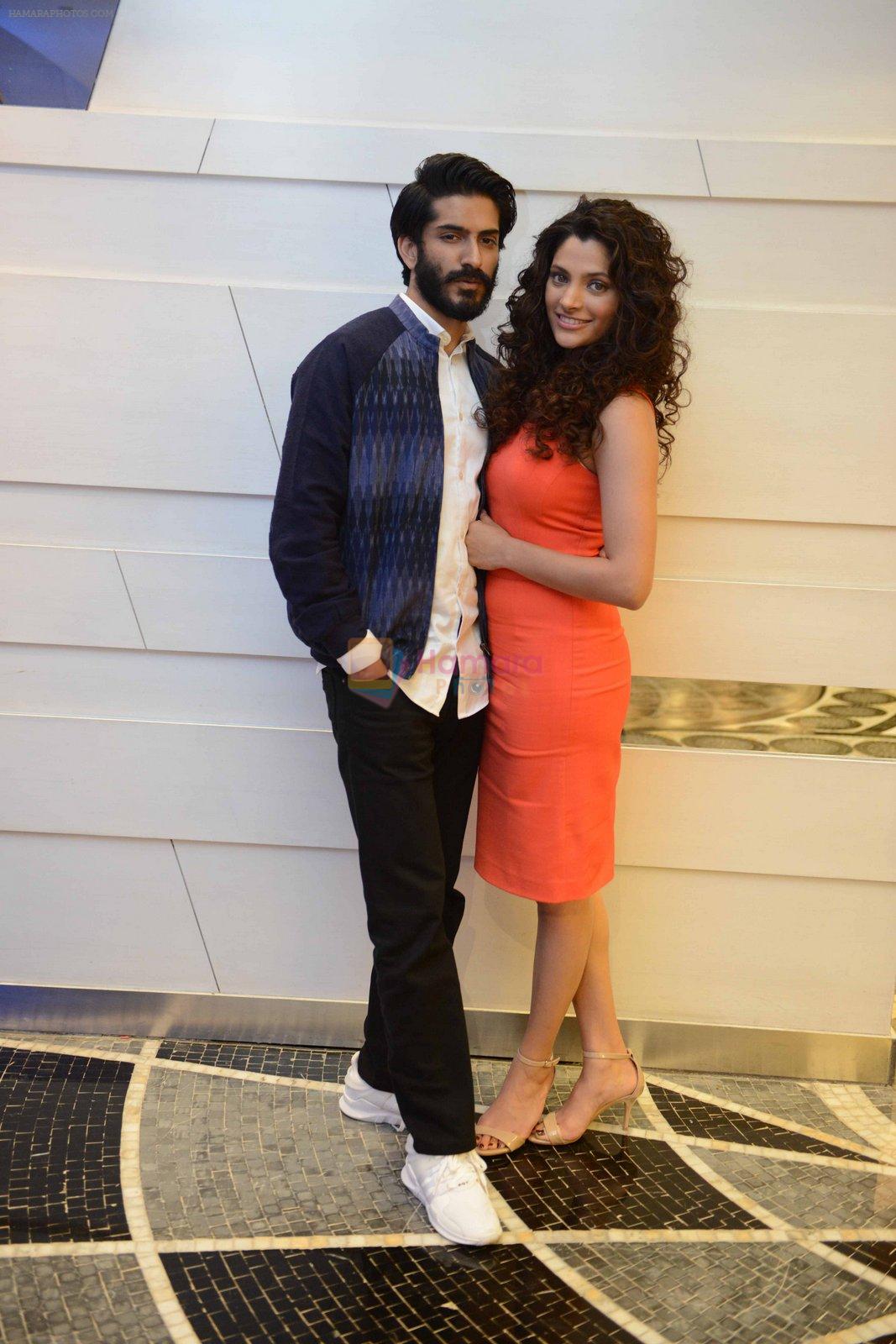 Harshvardhan Kapoor, Saiyami Kher at Mirzya press meet in Delhi on 3rd Oct 2016