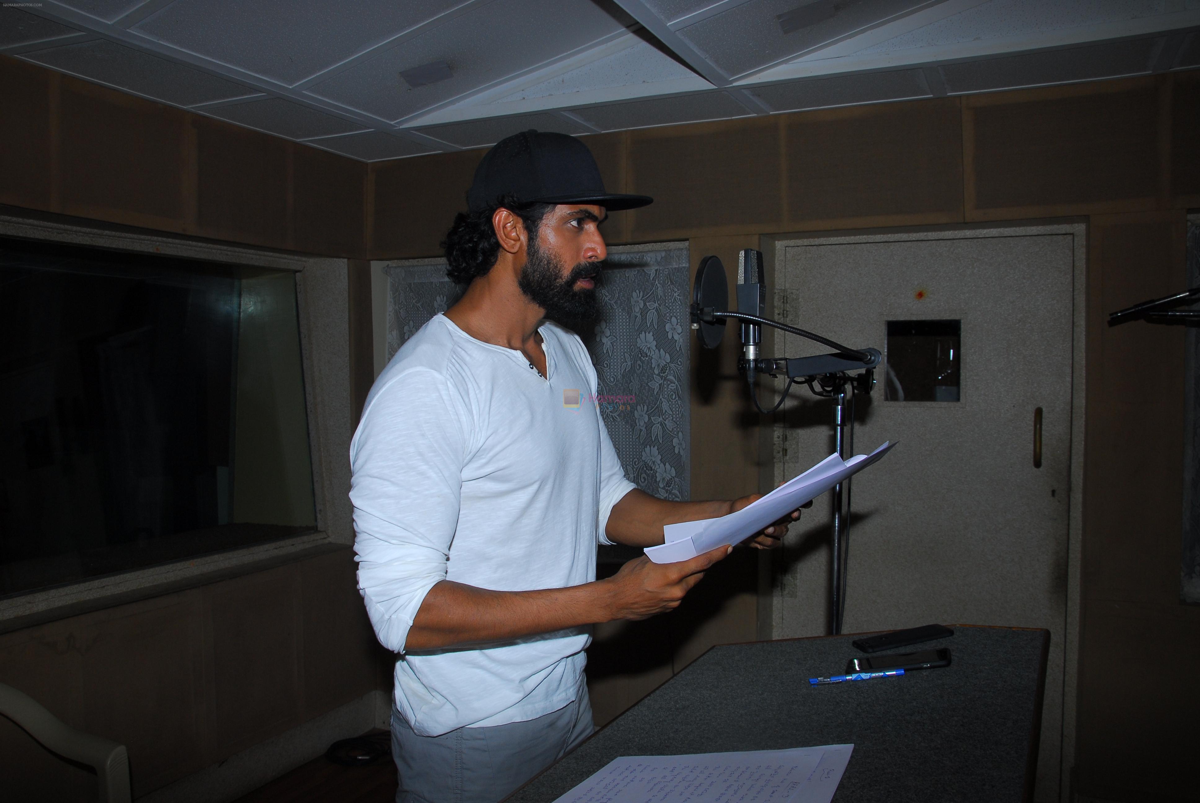 Rana Daggubati lends his voice for Tom Hanks, Dubs for Tom's role of Robert Langdon for the Telugu version of Ron Howard's Inferno on 5th Oct 2016