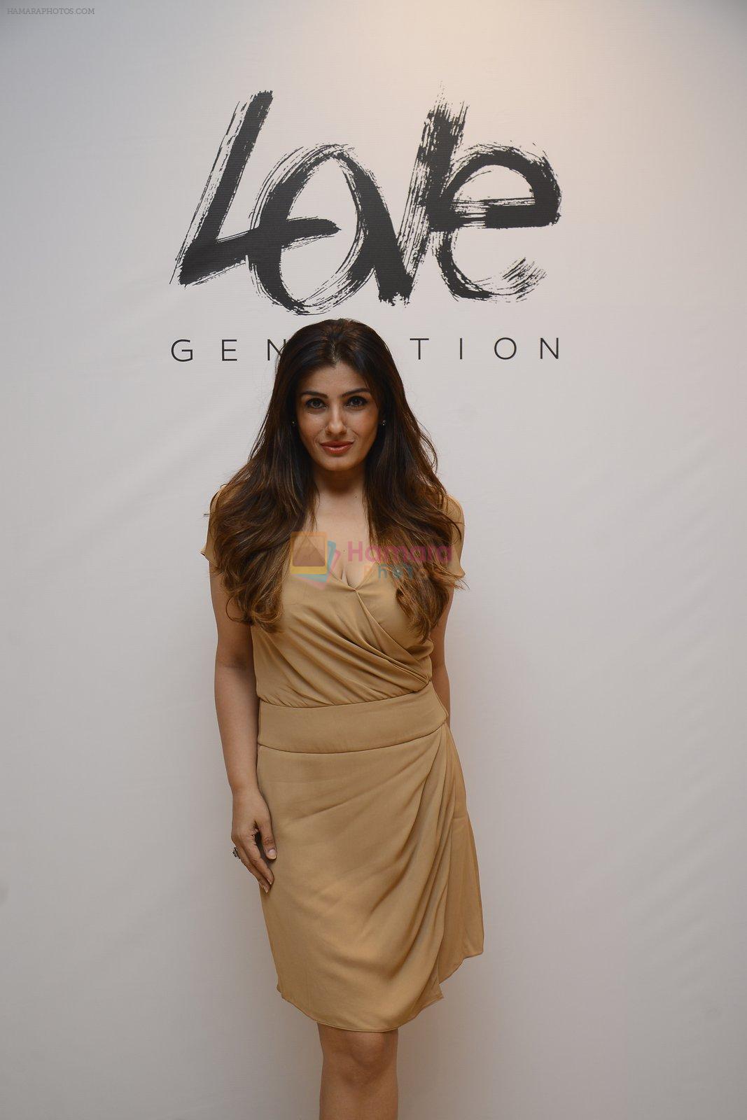 Raveena Tandon at Love Generation launch at Shoppers Stop on 7th Oct 2016