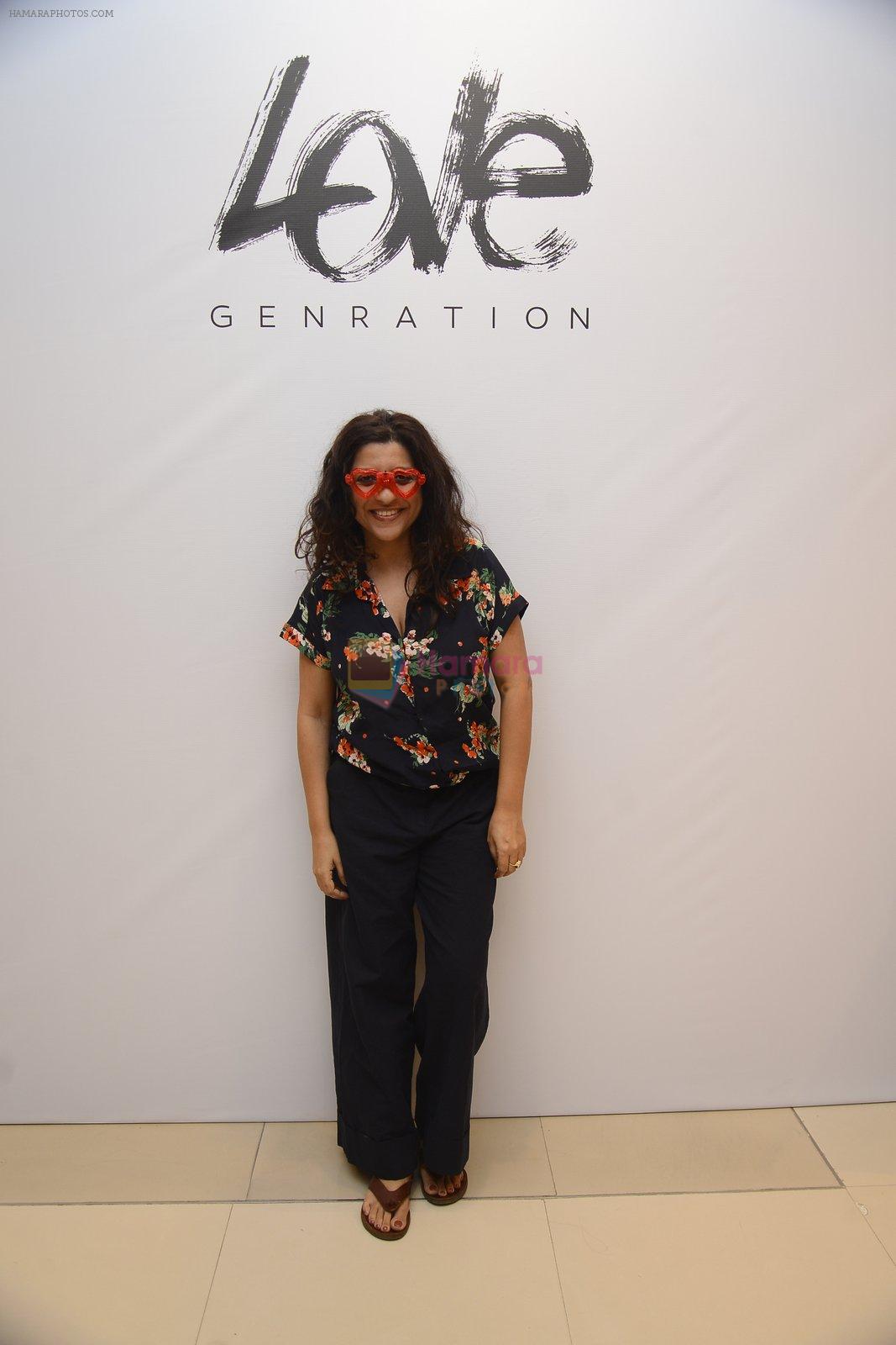 Zoya Akhar at Love Generation launch at Shoppers Stop on 7th Oct 2016