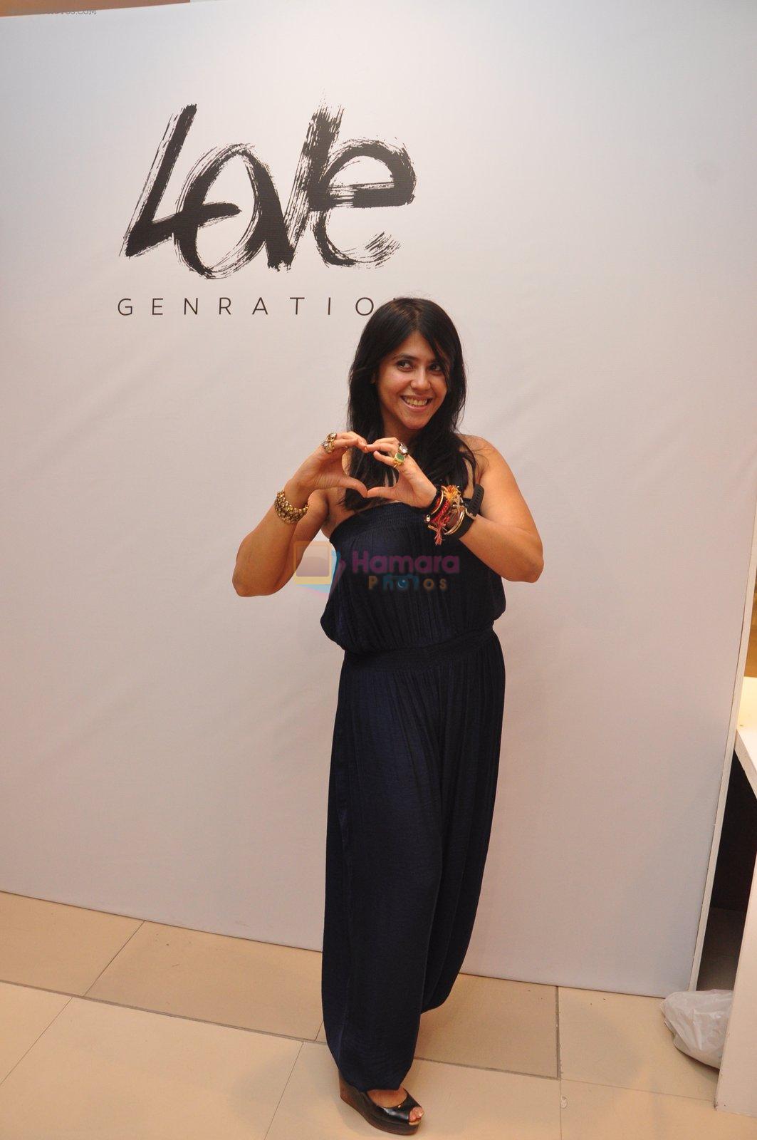 Ekta Kapoor at Love Generation launch at Shoppers Stop on 7th Oct 2016