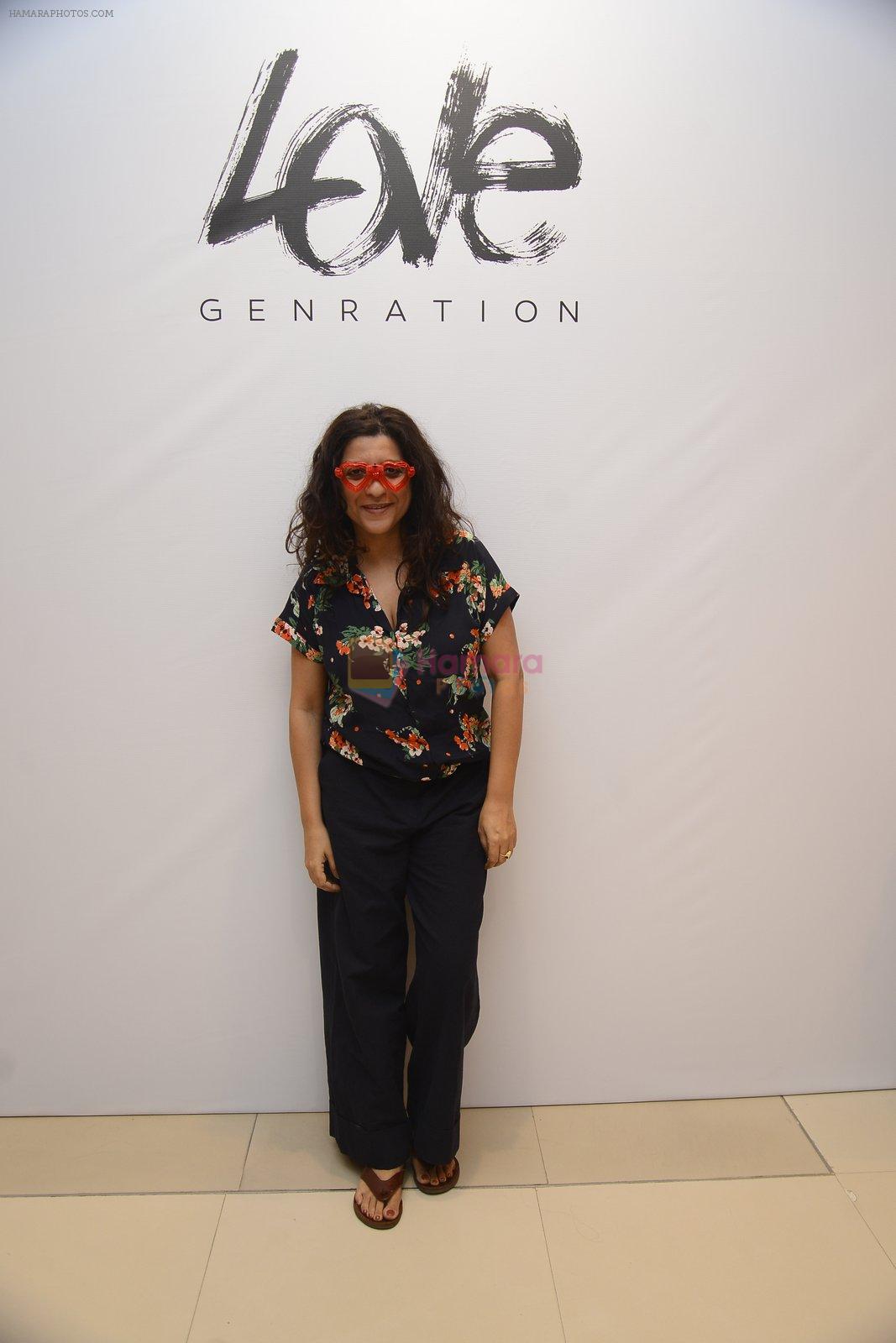 Zoya Akhar at Love Generation launch at Shoppers Stop on 7th Oct 2016