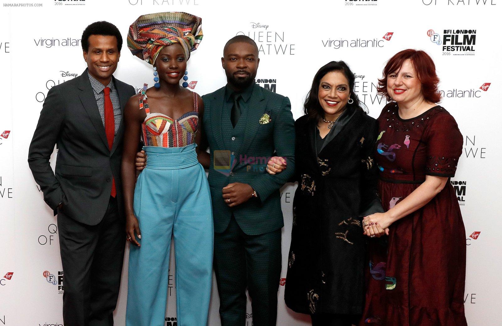 Mira Nair's Queen of Katwe premiere in BFI London Film Festival on 10th Oct 2016