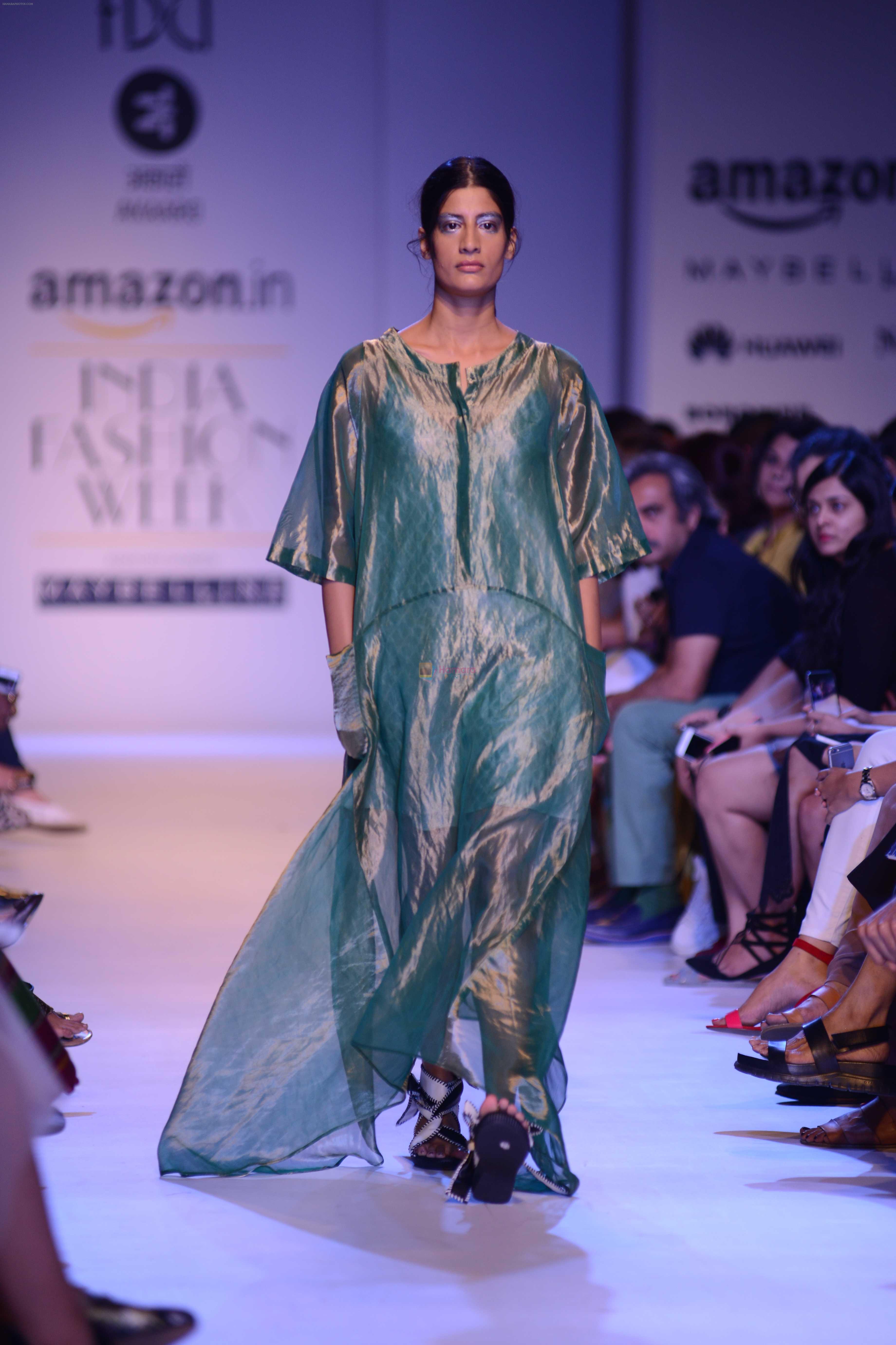 Model walk the ramp for Gaurav Jai Gupta show at AIFW on 13th Oct 2016