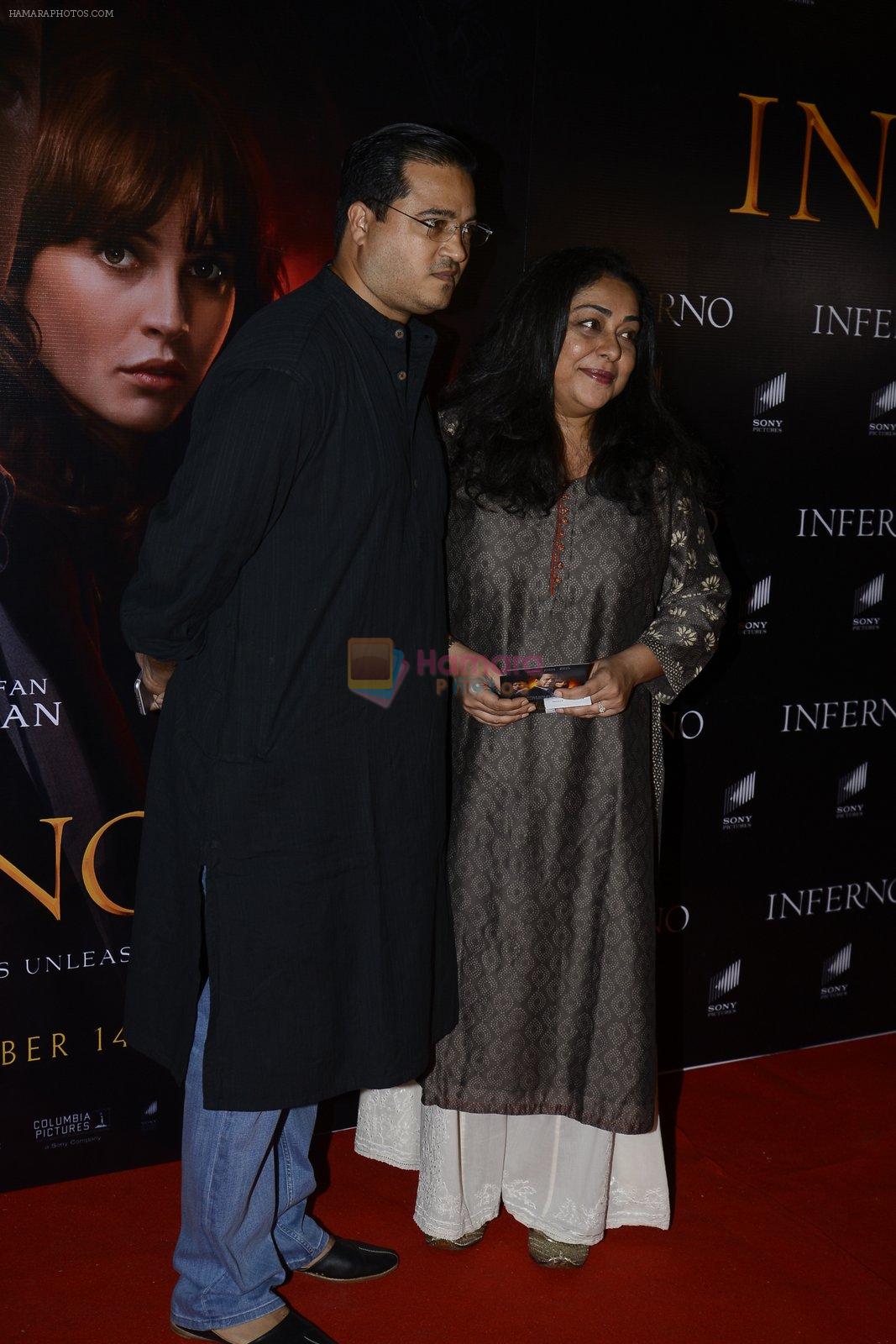 Meghna Gulzar at Inferno premiere on 12th Oct 2016