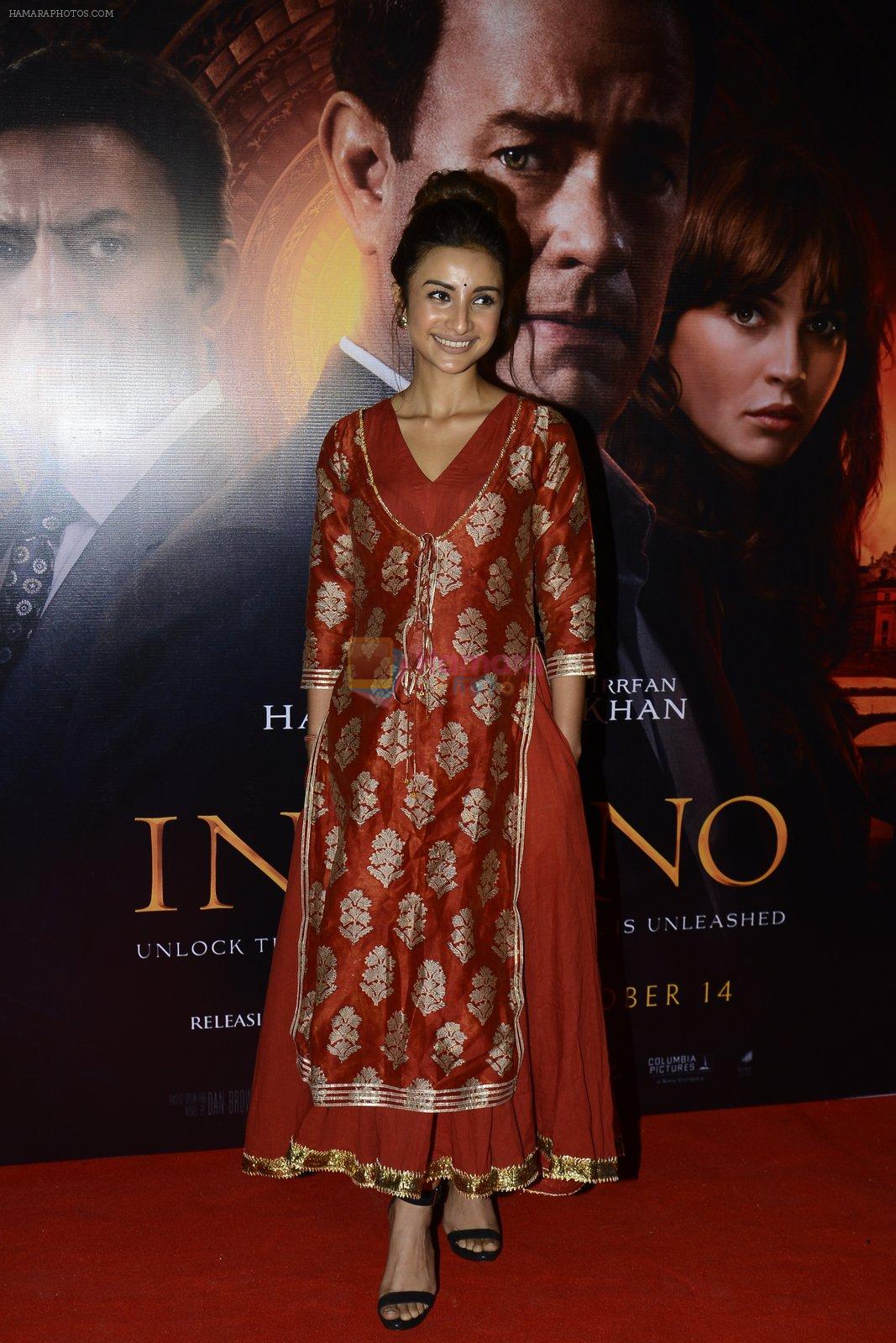 Patralekha at Inferno premiere on 12th Oct 2016