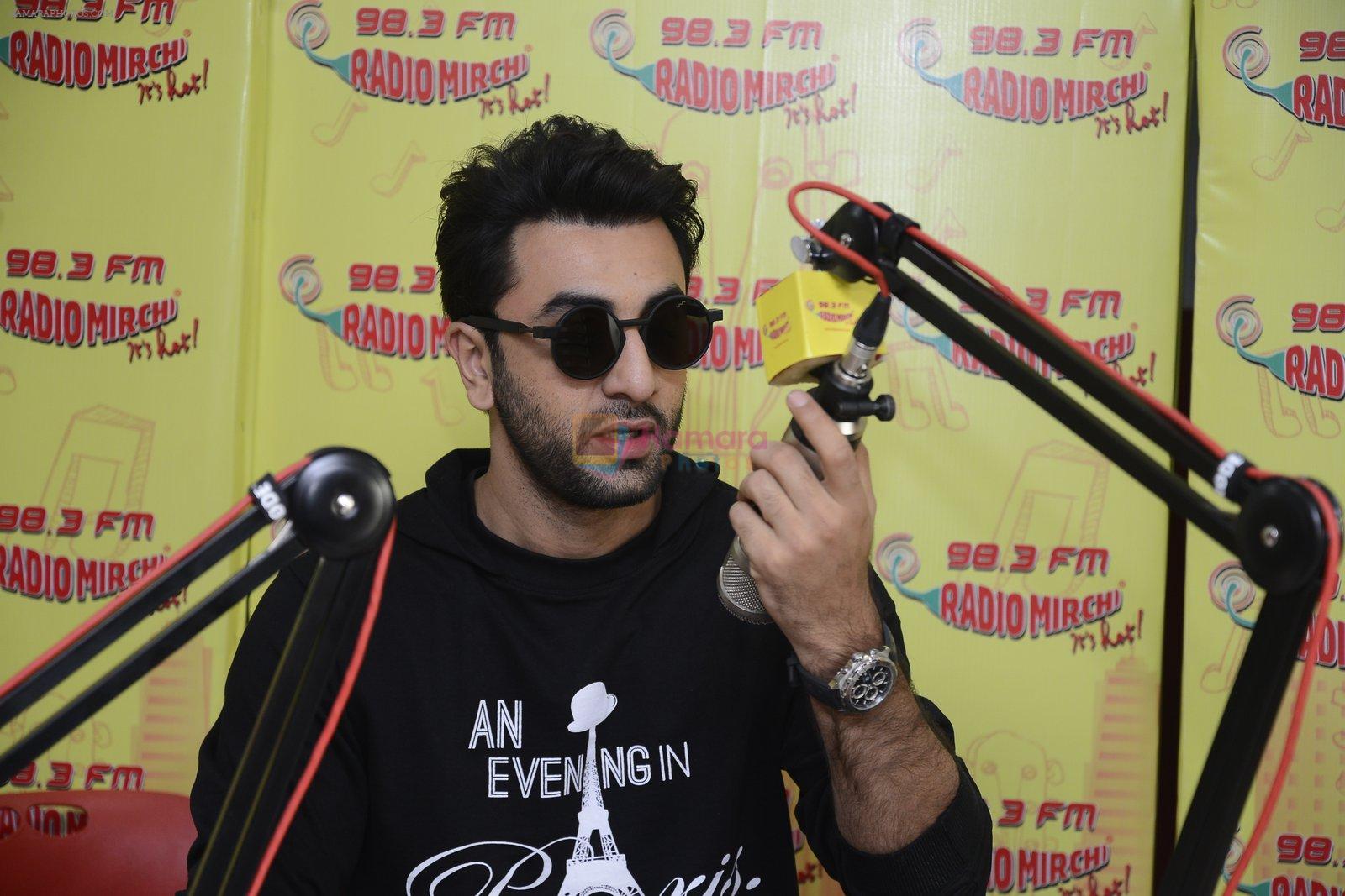 Ranbir Kapoor at radio mirchi on 18th Oct 2016