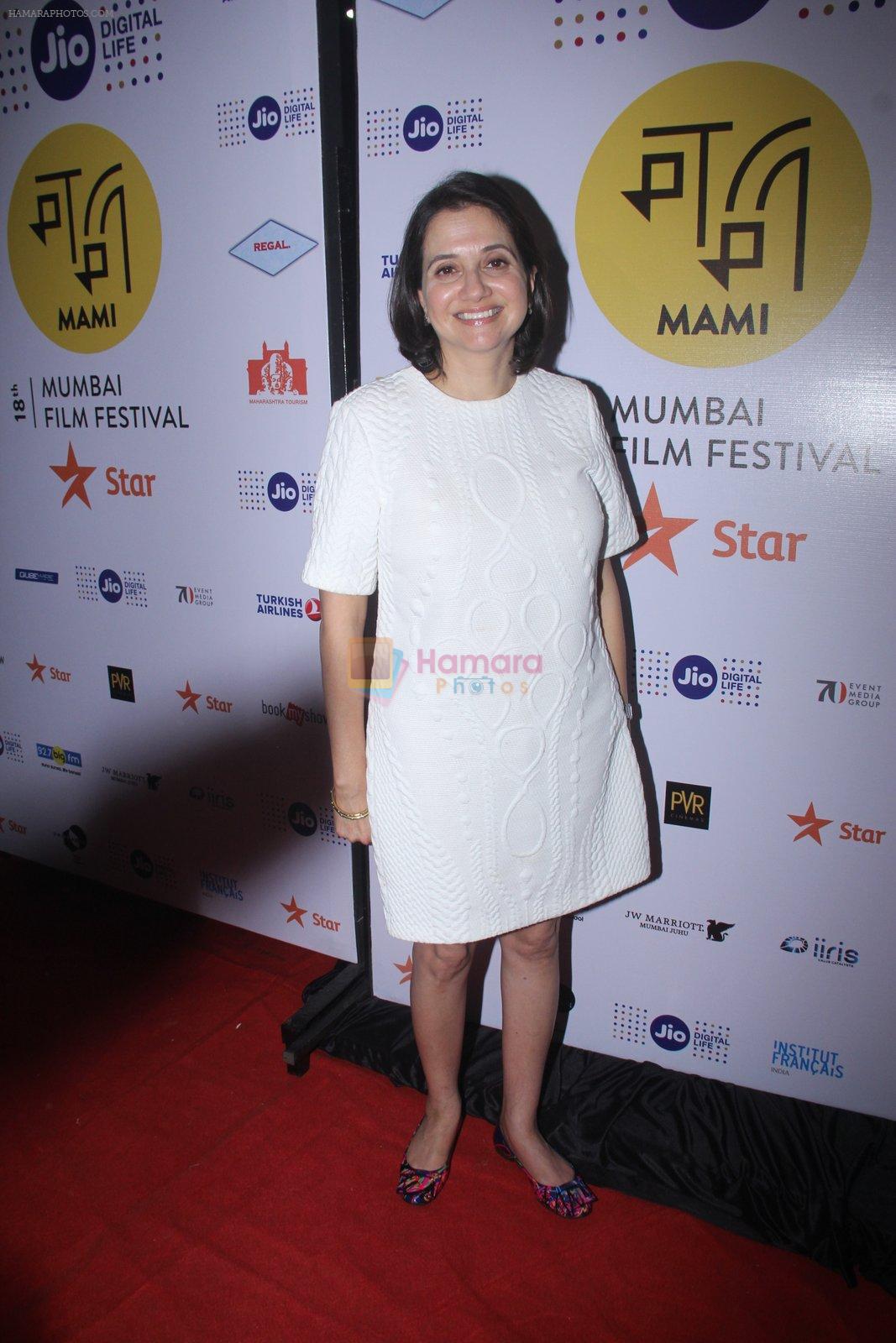 Anupama Chopra at MAMI screening on 21st Oct 2016