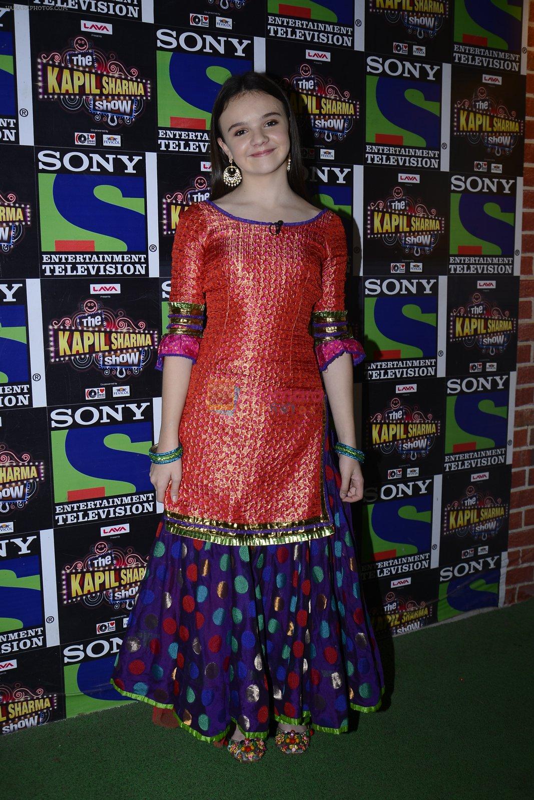 Abigail Eames promote Shivaay on the sets of The Kapil Sharma Show on 22nd Oct 2016