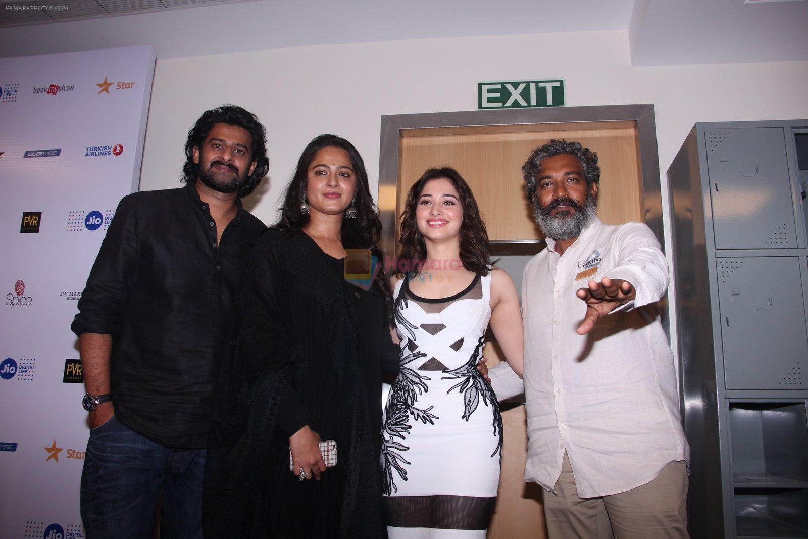 Tamannaah Bhatia, Prabhas, Anusjka Shetty, S. S. Rajamouli at MAMI Film Festival 2016 Day 2 on 22nd Oct 2016