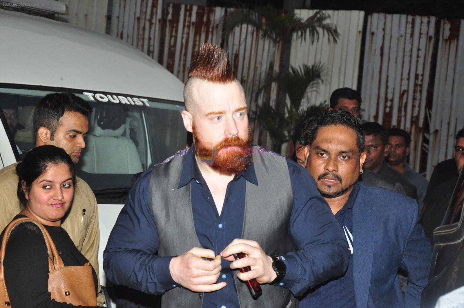 Shamus at WWE Live India in Inorbit Mall on 22nd Oct 2016