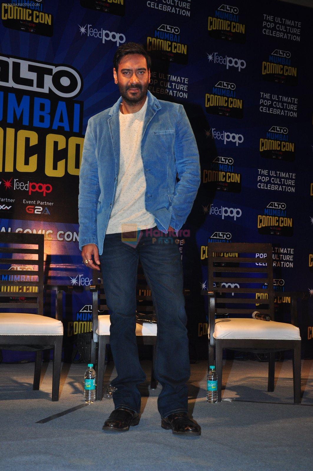 Ajay Devgan with Shivaay team at Mumbai Comic Con on 23rd Oct 2016