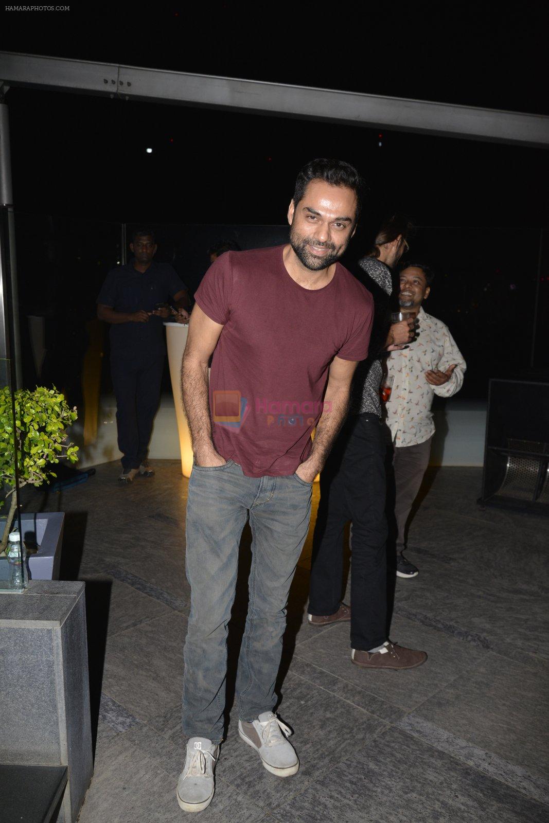 Abhay Deol at Chandon, Four Seasons bash hosted by Kiran Rao on 24th Oct 2016