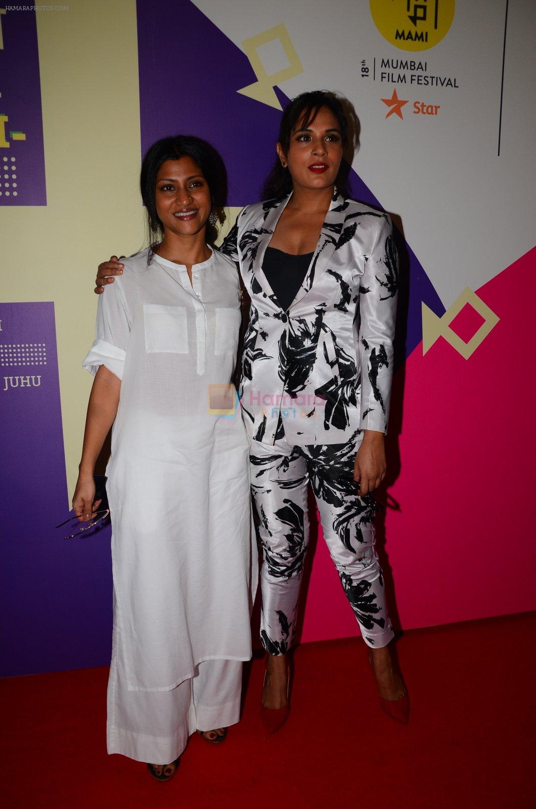 Richa Chadda, Konkona Sen Sharma at Jio MAMI Mumbai Film Festival on 25th Oct 2016