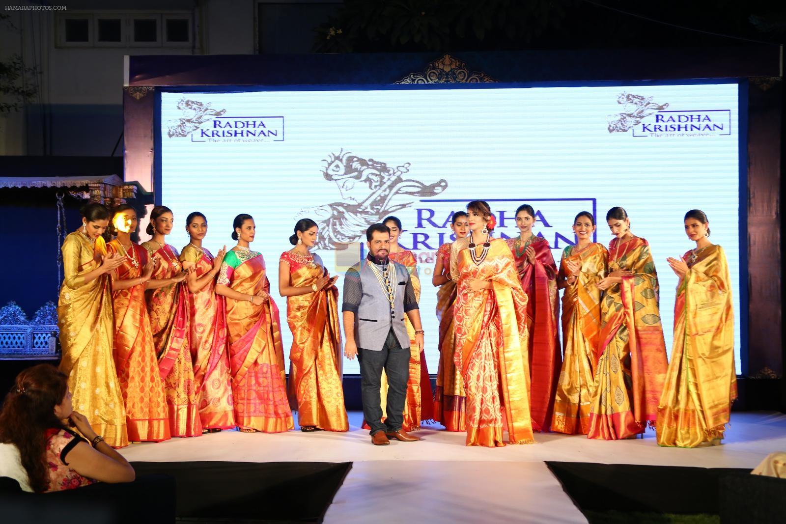 Lakshmi manchu participate in radha krishna fashion show 2016 on 25th Oct 2016