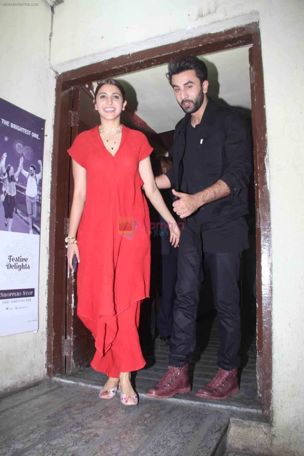 Ranbir at Ae Dil Hai Mushkil screening on 25th Oct 2016