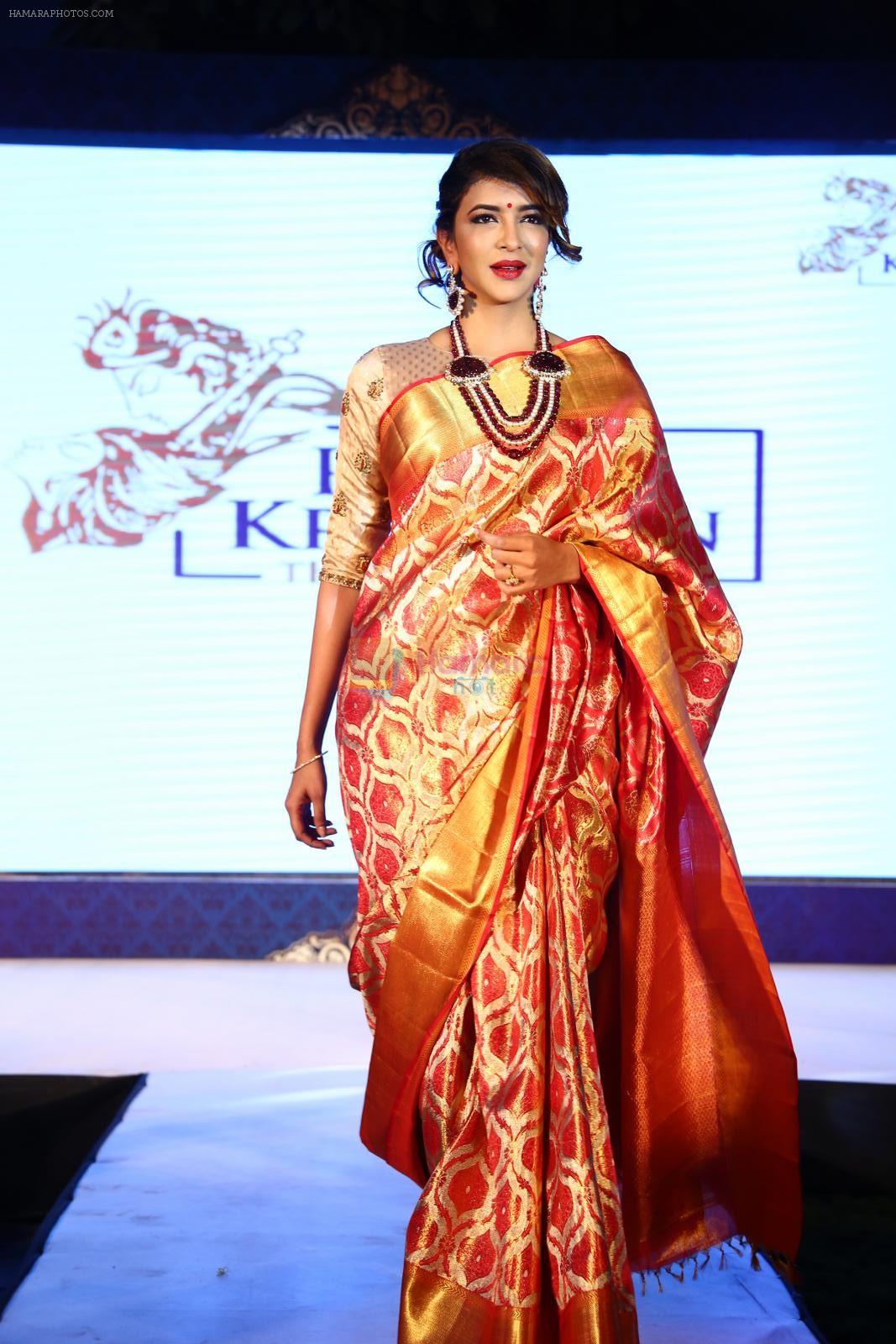 Lakshmi manchu participate in radha krishna fashion show 2016 on 25th Oct 2016