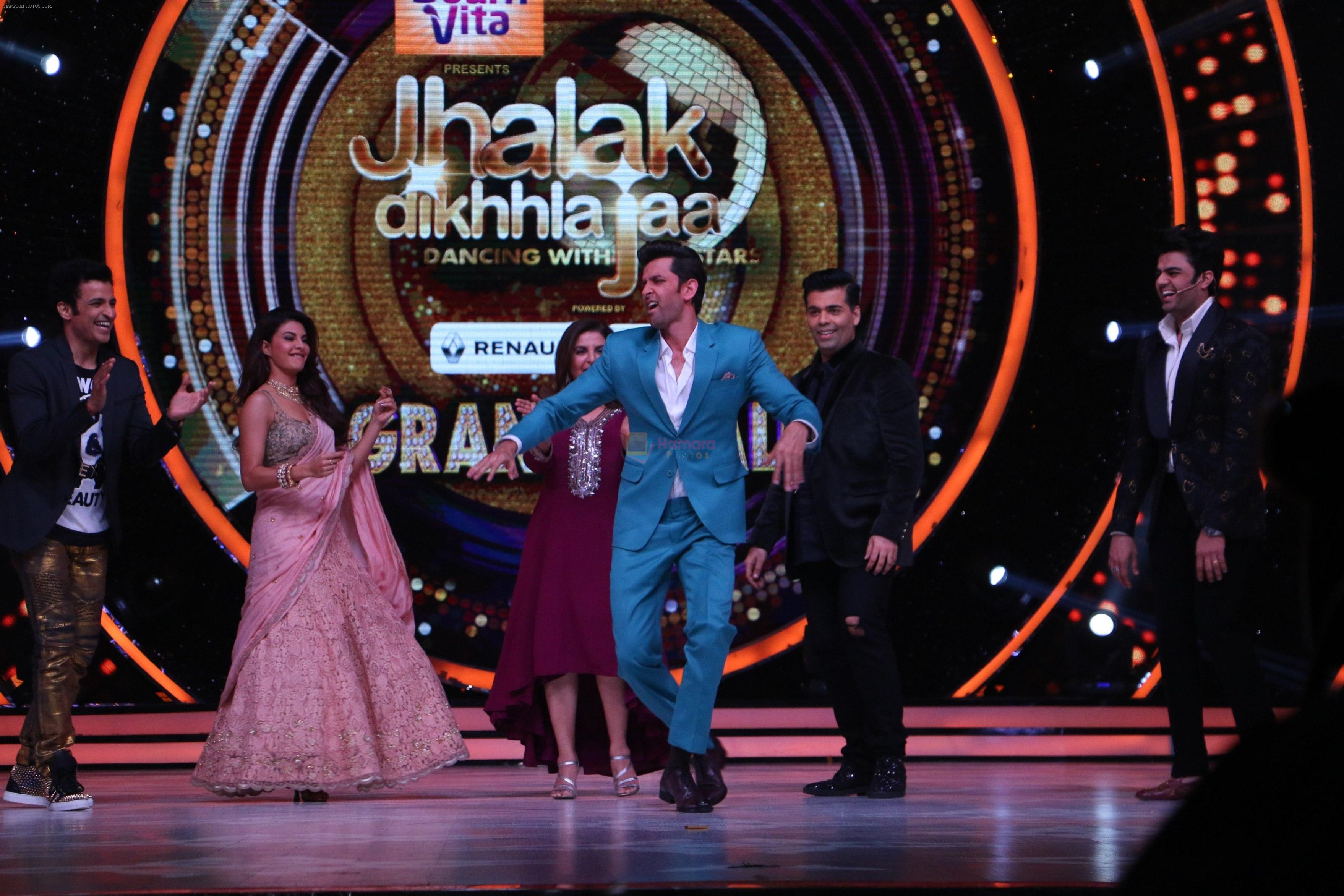 Hrithik Roshan on the sets of Jhalak Dikhla Jaa 9 grand finale on 25th Oct2016