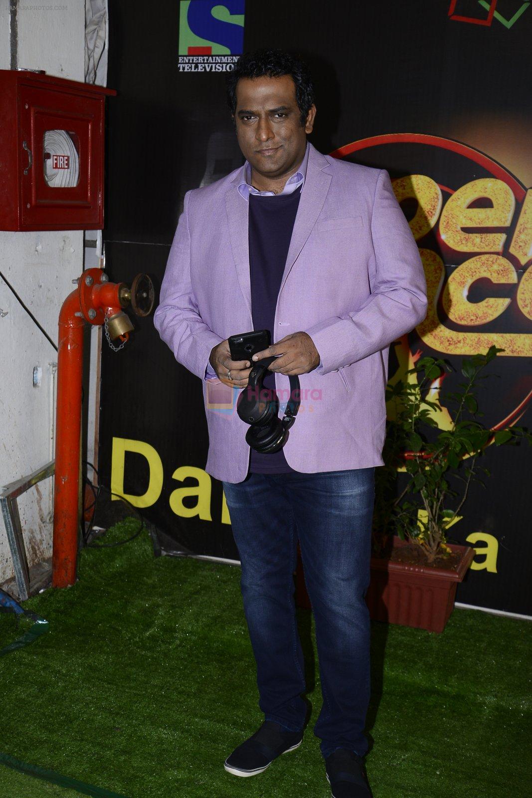 Anurag Basu on the sets of Super Dancer on 25th Oct 2016