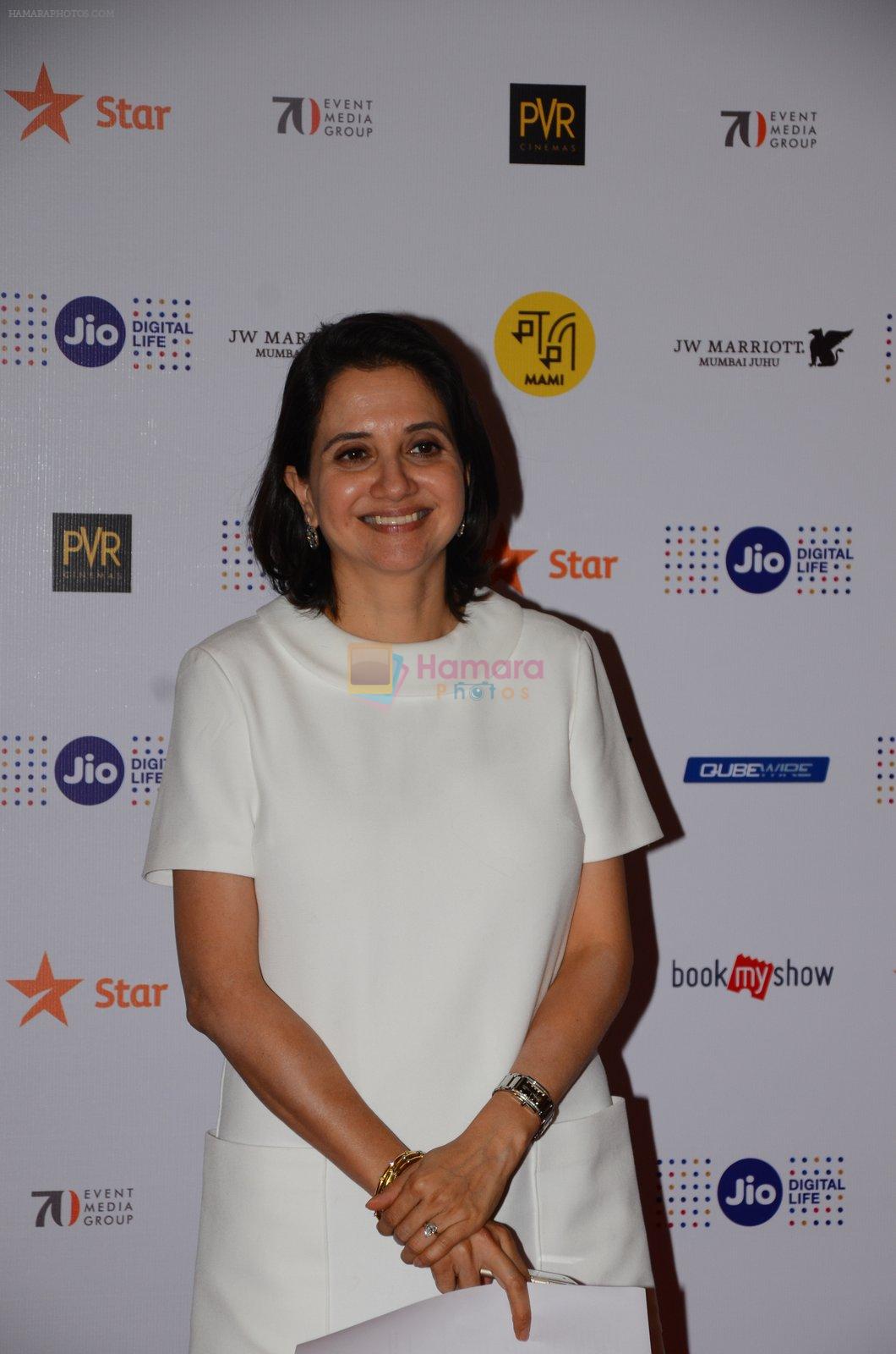 Anupama Chopra at Mami film festival on 26th Oct 2016