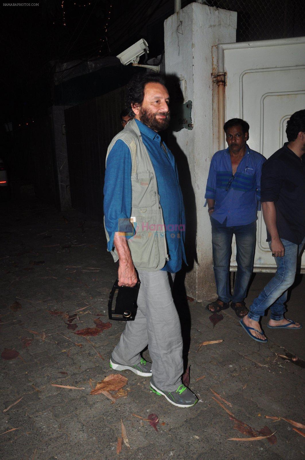 Shekhar Kapur at Shivaay screening on 26th Oct 2016