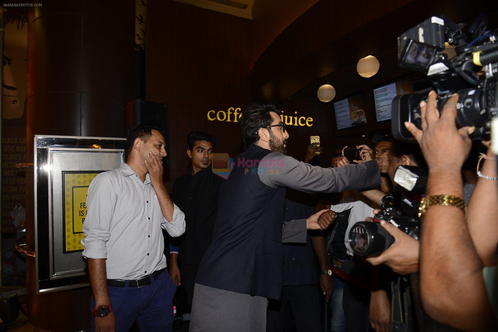 Ranbir Kapoor at Ae Dil Hai Mushkil diwali celebrations on 29th Oct 2016