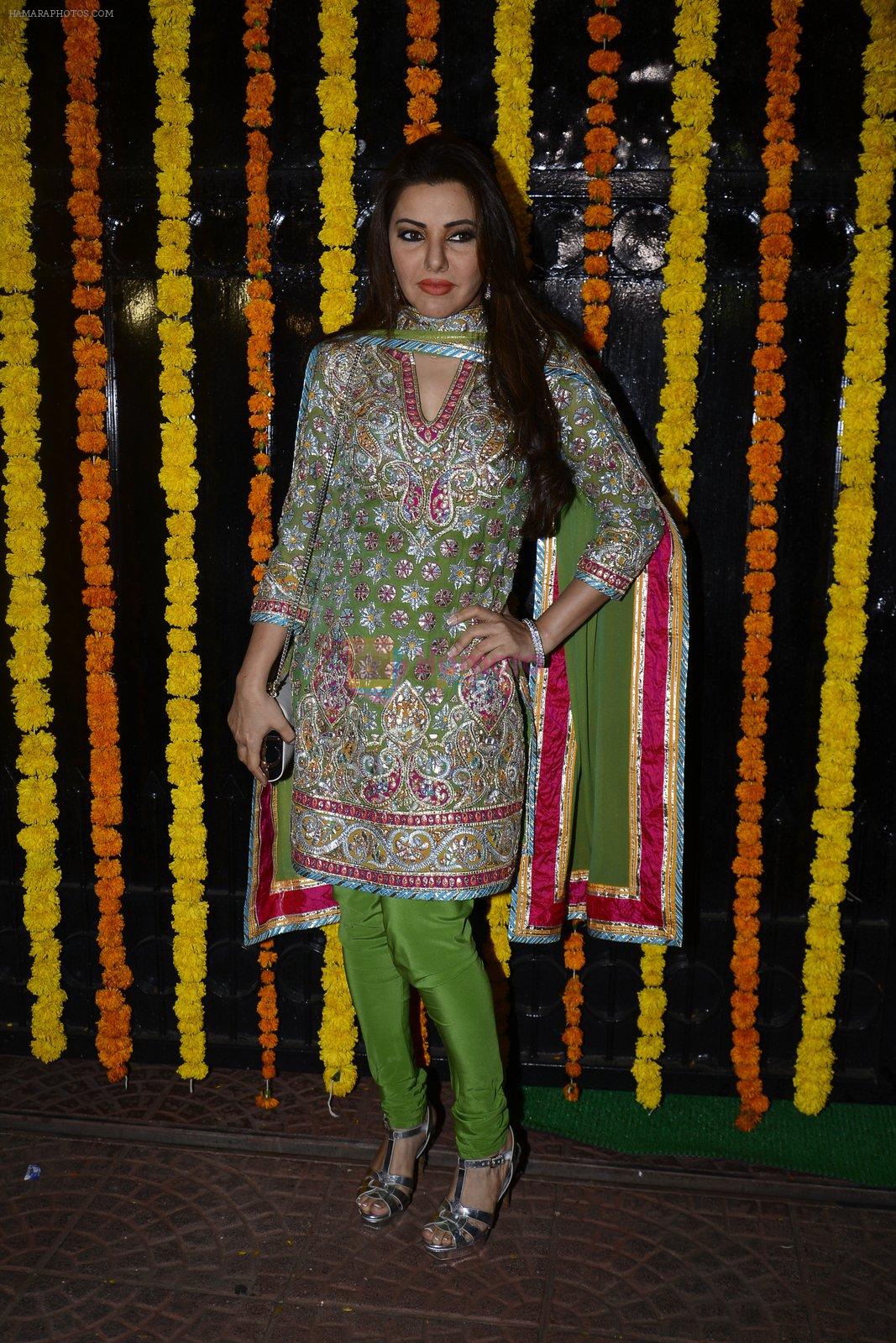 Kehkashan Patel at Ekta Kapoor's Diwali bash on 29th Oct 2016