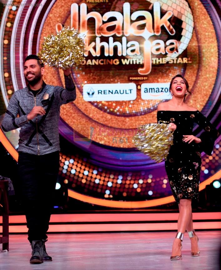 Yuvraj Singh graces the stage of Jhalak Dikhhla Jaa on Childrens day special episode