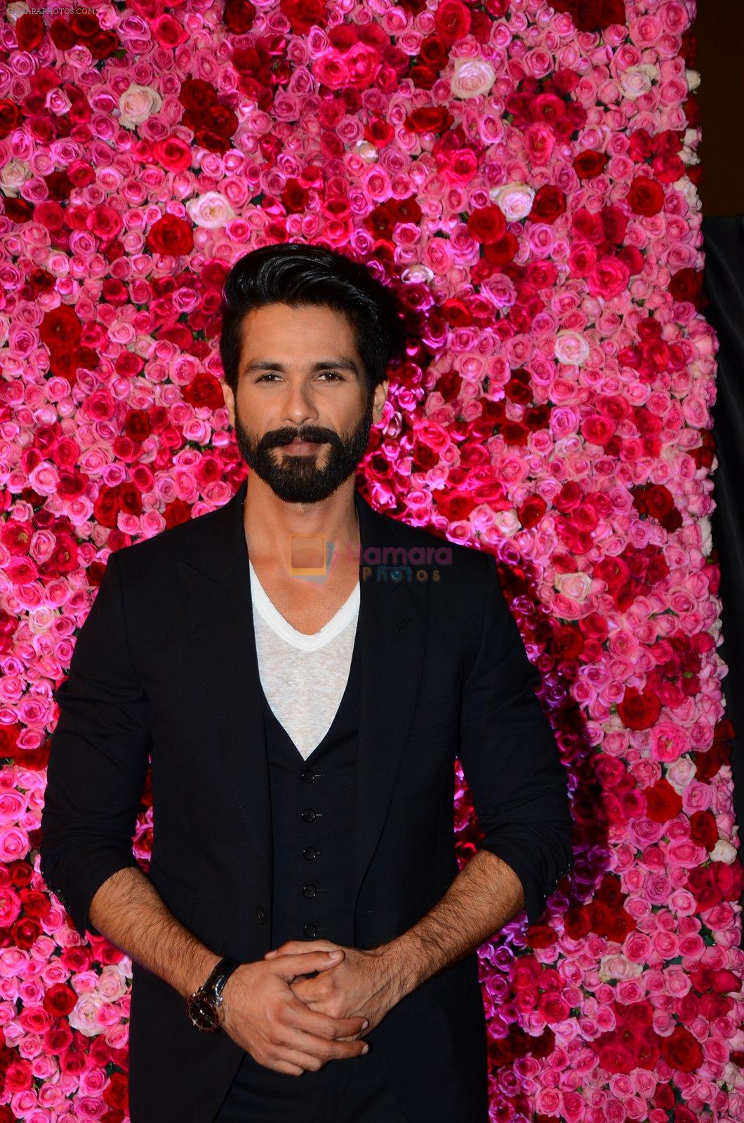 Shahid Kapoor at Lux Golden Rose Awards 2016 on 12th Nov 2016