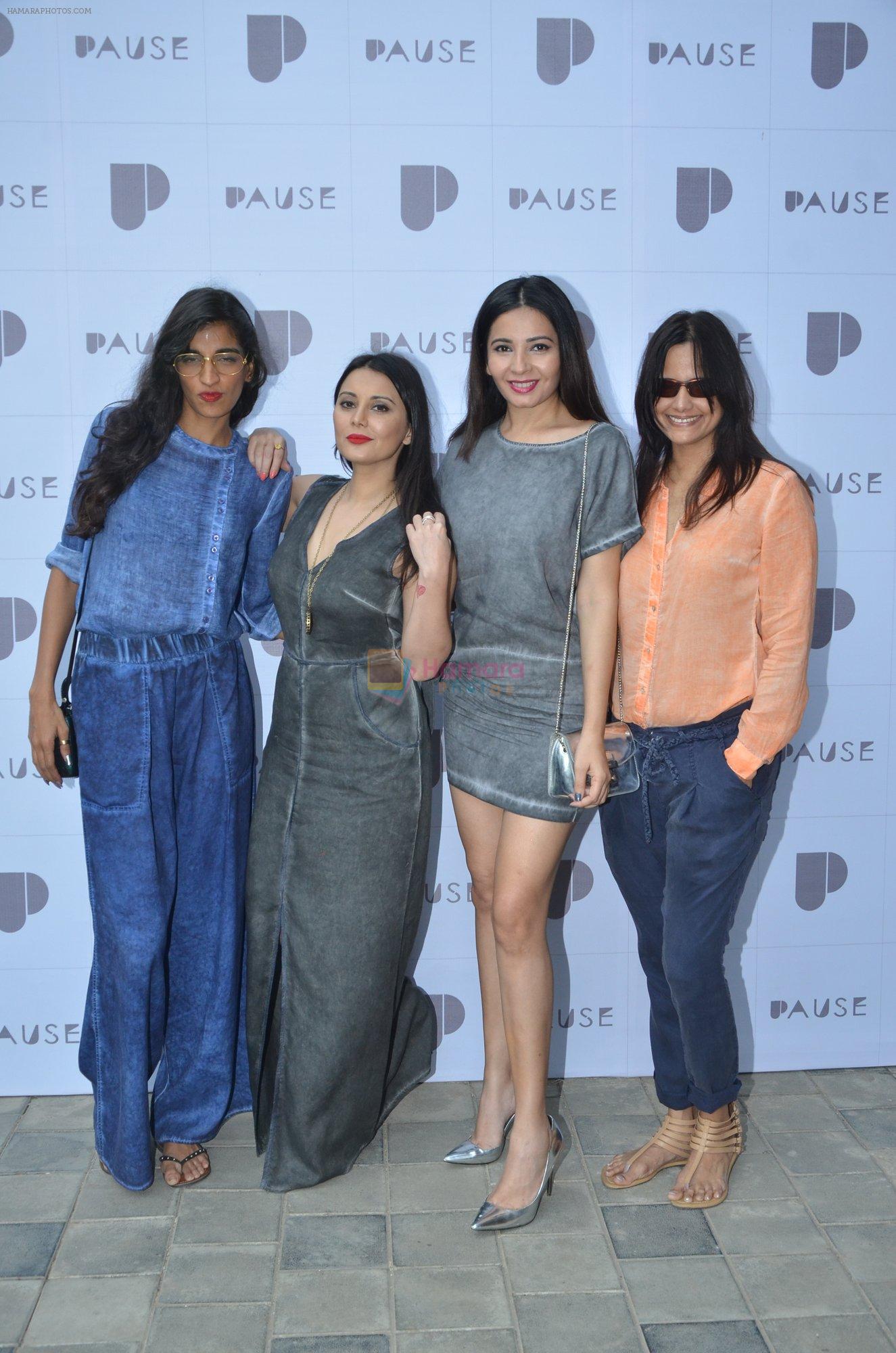 Anushka Manchanda, Minissha Lamba, Shonali Nagrani, Nisha Harale at Pause launch in Mumbai on 12th Nov 2016