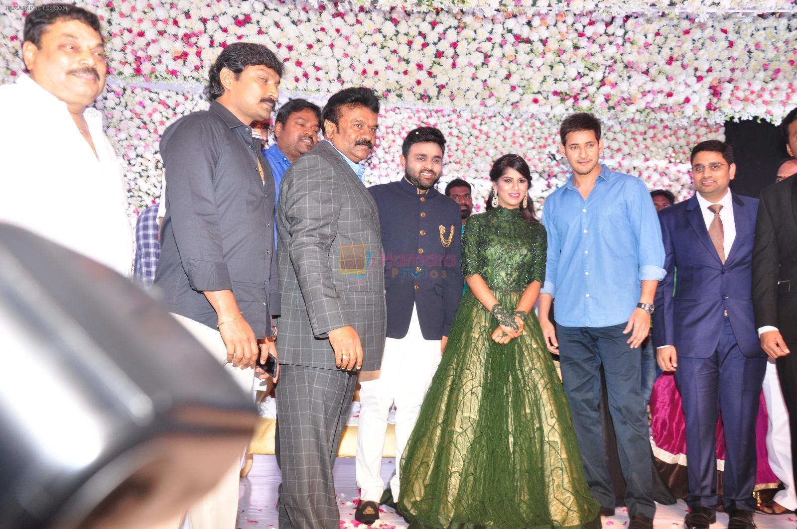Mahesh Babu at Swathi and Ravi Kumar Yadav wedding reception on 14th Nov 2016