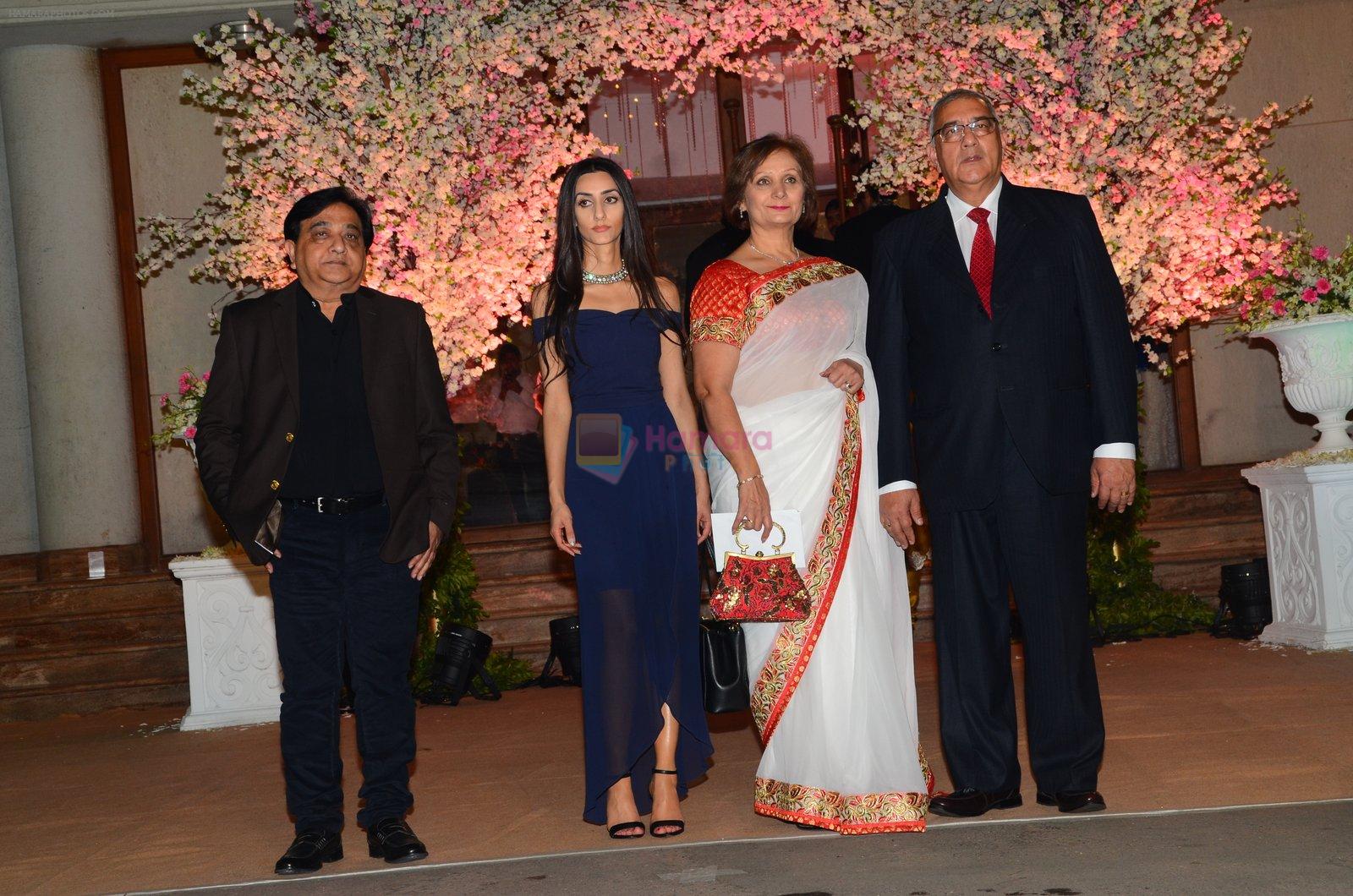 at Wedding reception of stylist Shaina Nath daughter of Rakesh Nath on 17th Nov 2016
