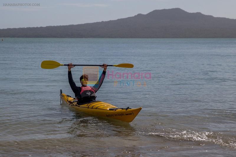 Sidharth Malhotra's kayaking workout in New Zealand