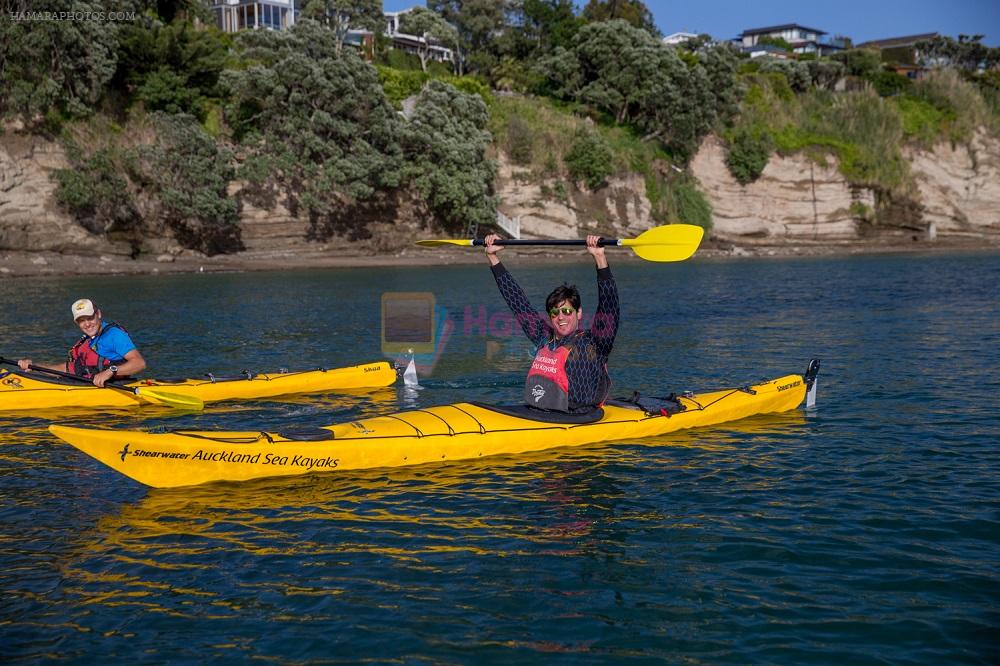 Sidharth Malhotra's kayaking workout in New Zealand