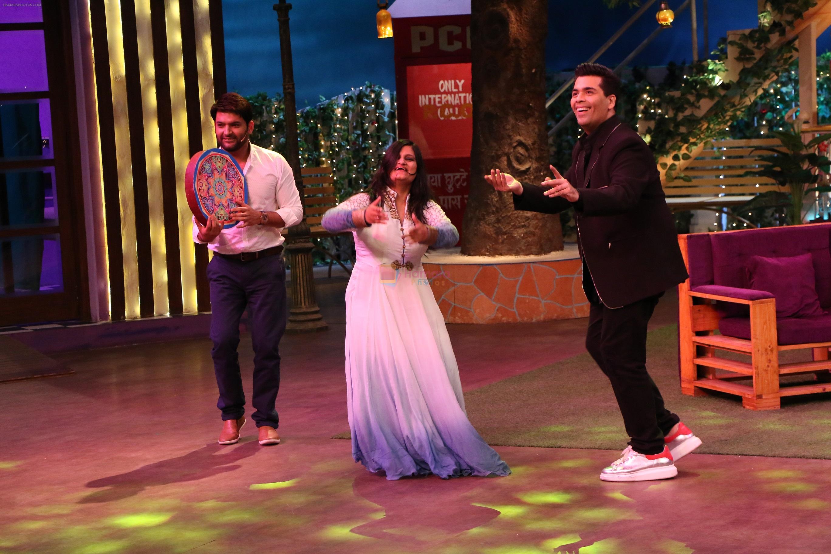 Karan Johar on the sets of The Kapil Sharma Show on 22nd Nov 2016